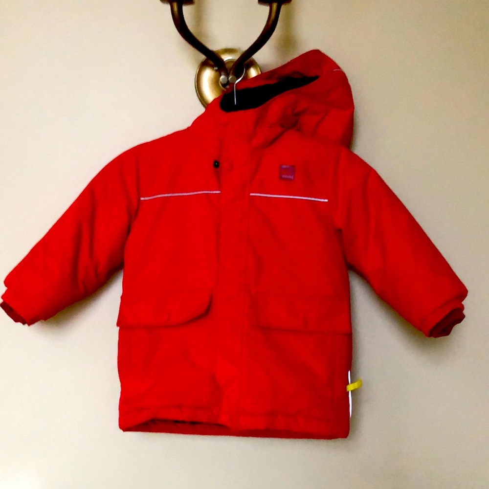 MEC toaster jacket in red size 3t